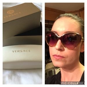NWT NEW Versace Sunglasses with Case